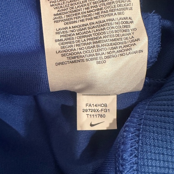 Florida Gators Nike Dri-Fit Full Zip Jacket Blue Orange SEC Football Ladies Sz M - Picture 7 of 8